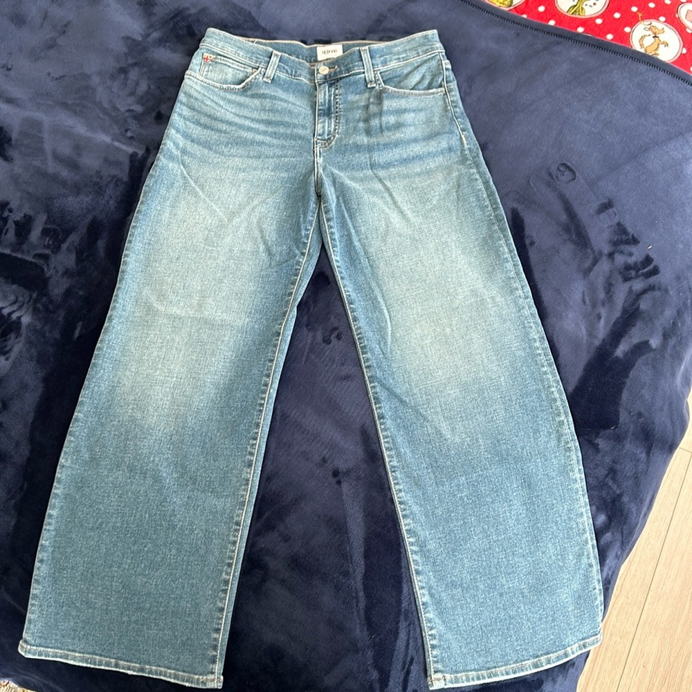 Hudson Rosalie high rise wide leg jeans